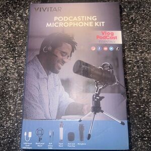 Vivitar Vlog Podcast Microphone Kit